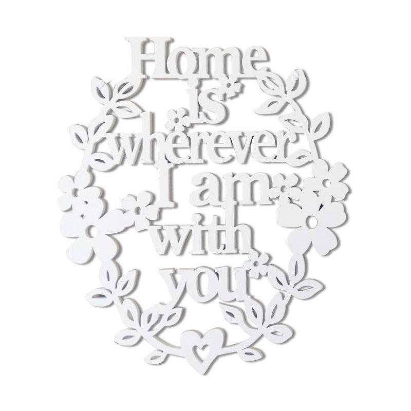 Jual Vingy Home Decor Love Quote Laser Cut Wall Decor Hiasan