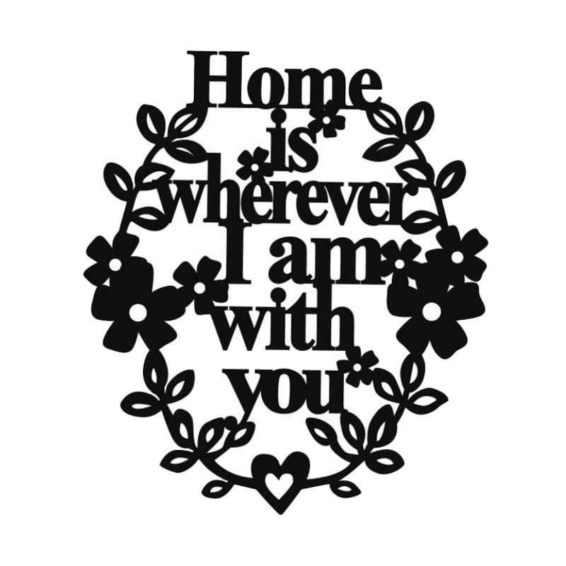 Jual Vingy Home Decor Love Quote Laser Cut Wall Decor Hiasan