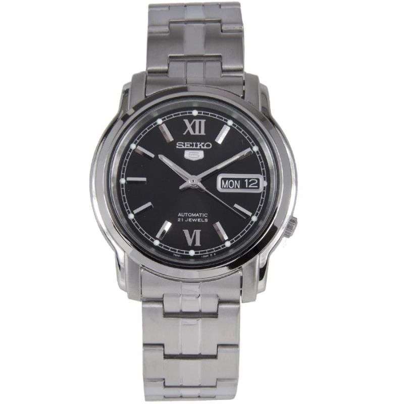 Jual Jam Pria Seiko 5 Automatic SNKK81 SNKK81K1 Original Garansi Resmi -  Silver Black di Seller JamTanganQu Original - Kota Jakarta Utara, DKI  Jakarta | Blibli