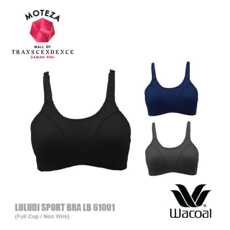 Jual Luludi Active Sport Bra by Wacoal LB 61001 Ukuran Bra C80