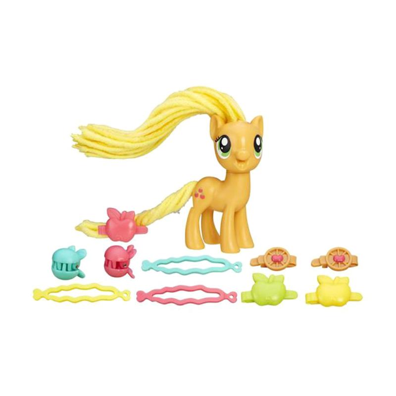 Jual Hasbro My Little Pony B9617 Twisty Twirly Hairstyles Apple Jack Online Agustus 2020 Blibli Com