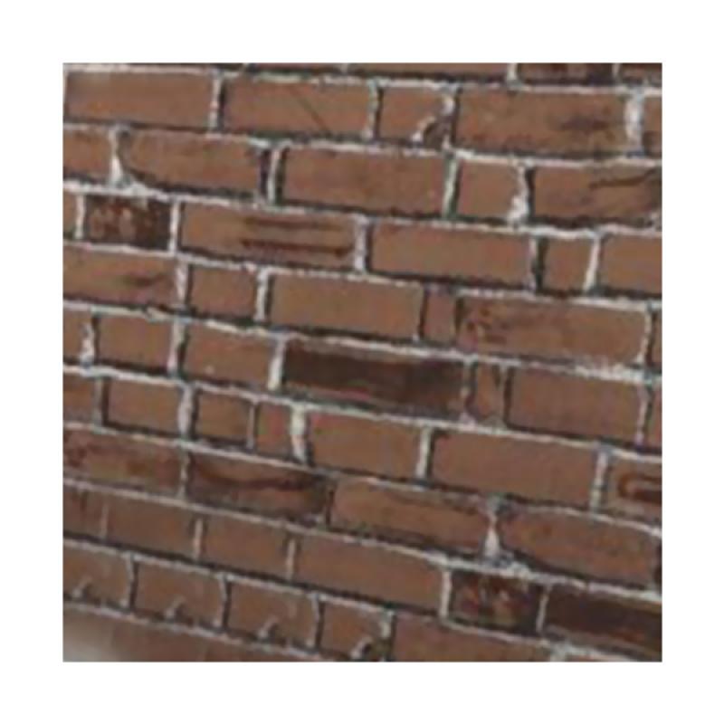 Jual Bluelans Fashion Brick Mosaic Wall Sticker Living Room