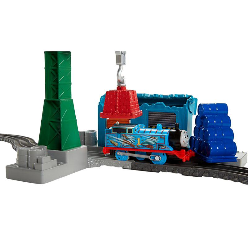thomas trackmaster demolition at the docks