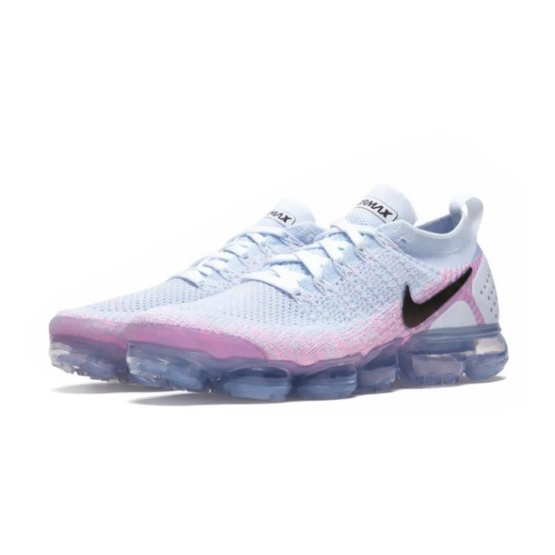 Jual Nike Vapormax Flyknit Sepatu Lari Wanita Pink White Online Oktober 2020 Blibli Com