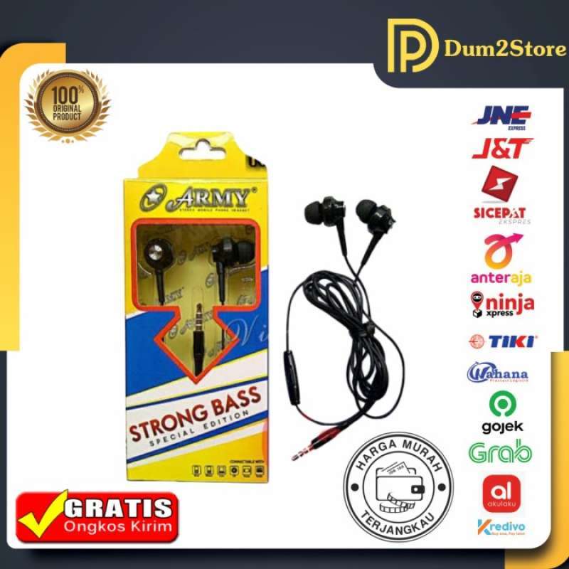 Headset army hotsell full bass