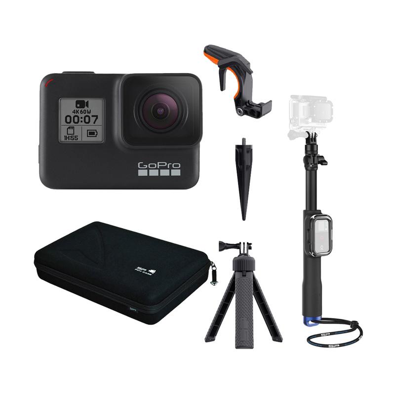 Jual Gopro Hero 7 Black Action Camera With Sp Gadgets Accessories Murah Januari 2020 Blibli Com