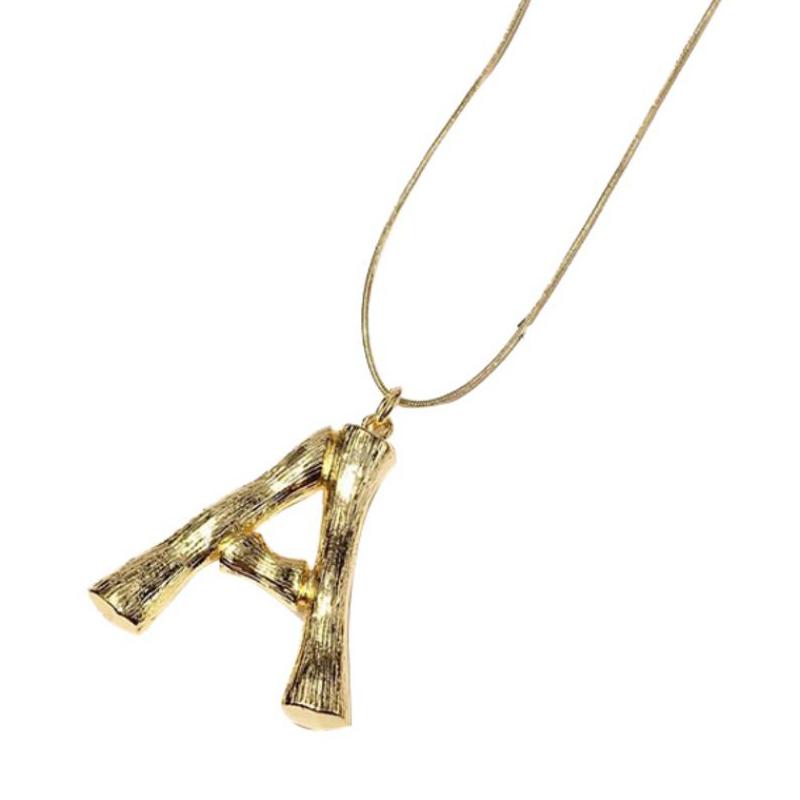 Letters Pendant Necklace Women 