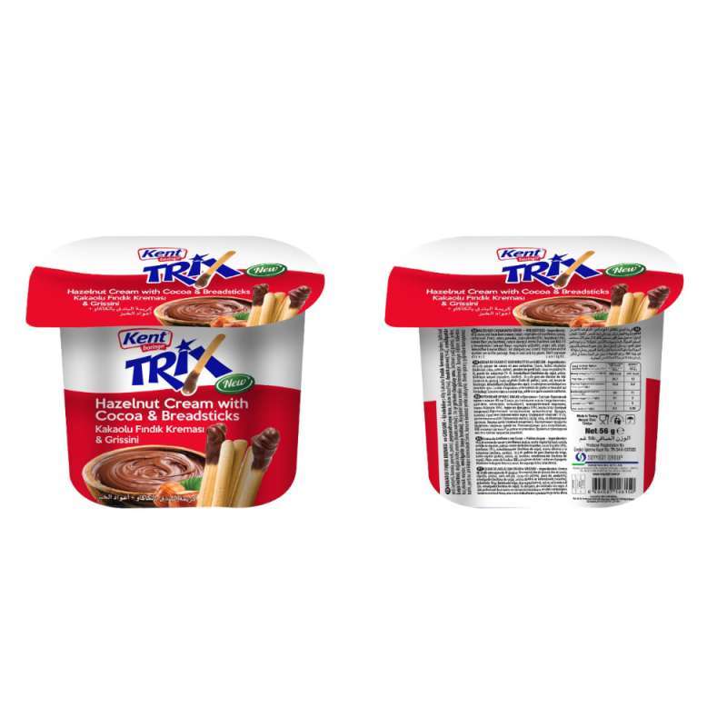 Jual Biskuit Stik Kent Trix Hazelnut Cream with Cocoa and ...