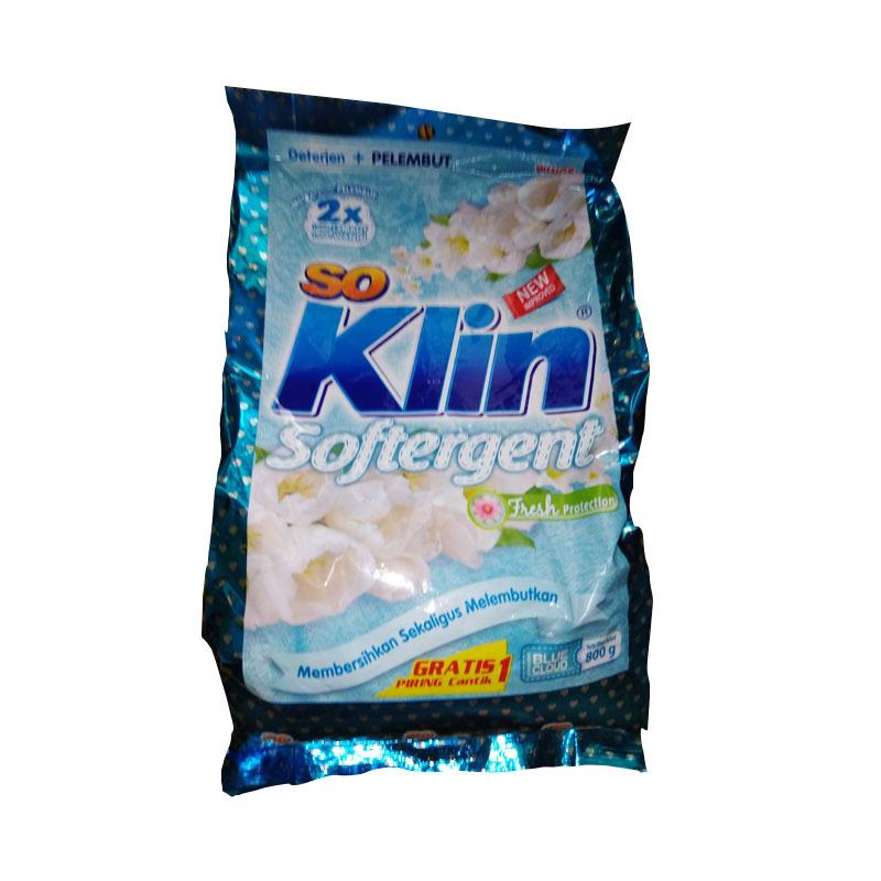 Jual So Klin Softergent Blue Cloud Detergent 770 G Online Mei