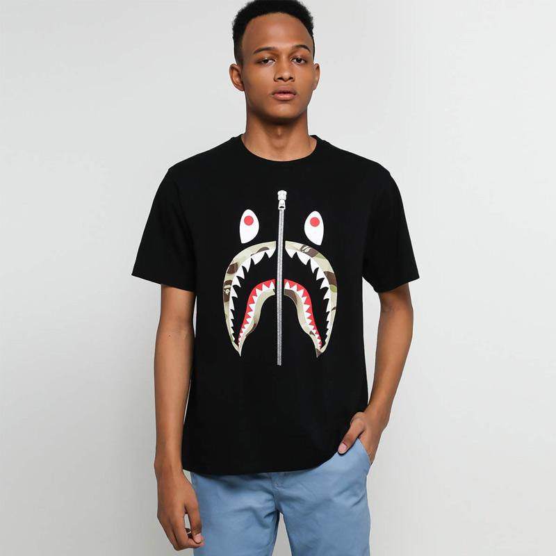 bape black camo t shirt