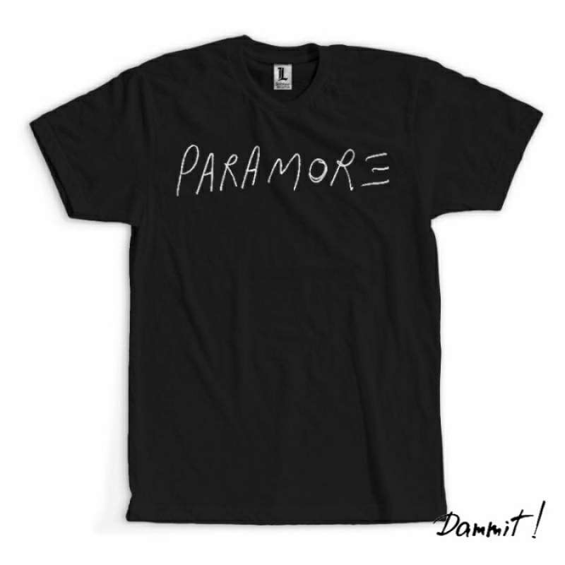 Jual Kaos Band Paramore Model Terbaru - Harga Promo Maret 2024