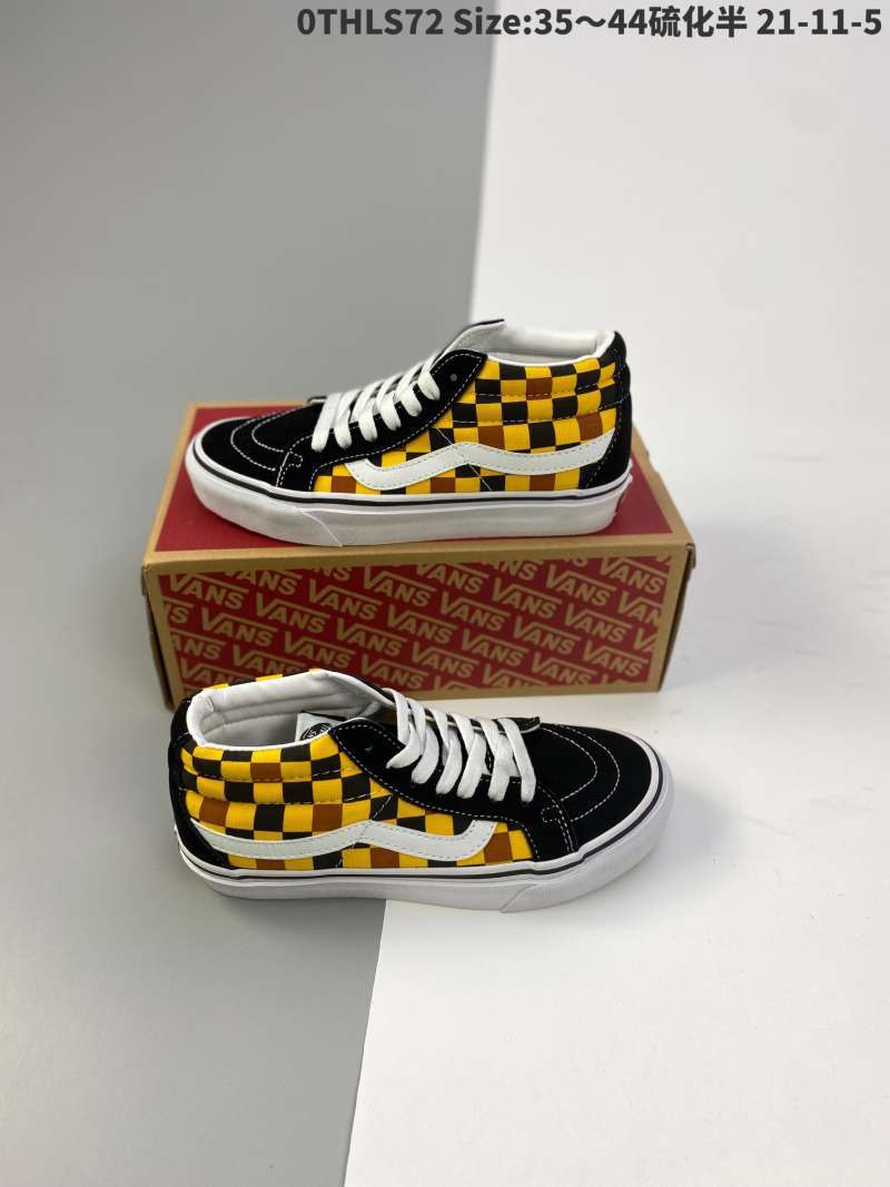 custom black high top vans