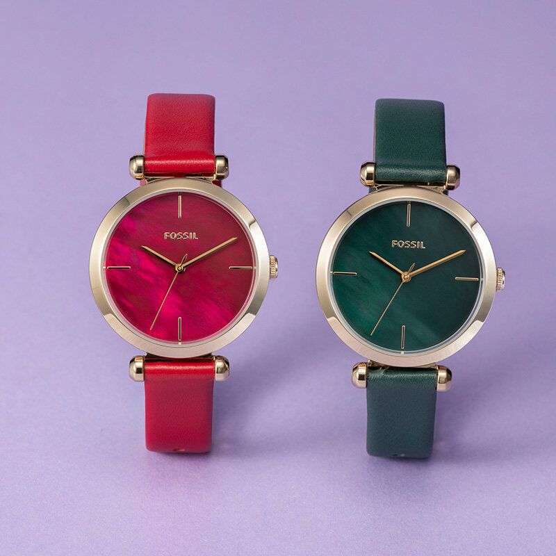 Promo Fossil Watch Women 'S Simple 