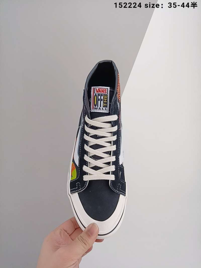 van multicolor shoes