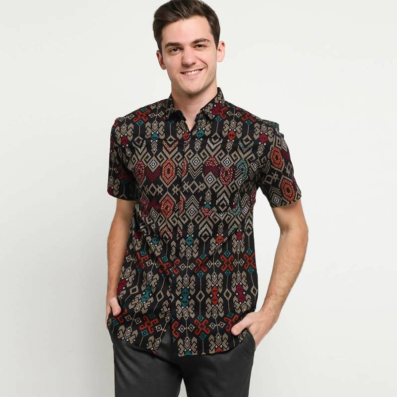 Promo Local Project Kemeja Batik Lengan Pendek Pria Di Seller January Fshn04 Kota Tangerang Selatan Banten Blibli