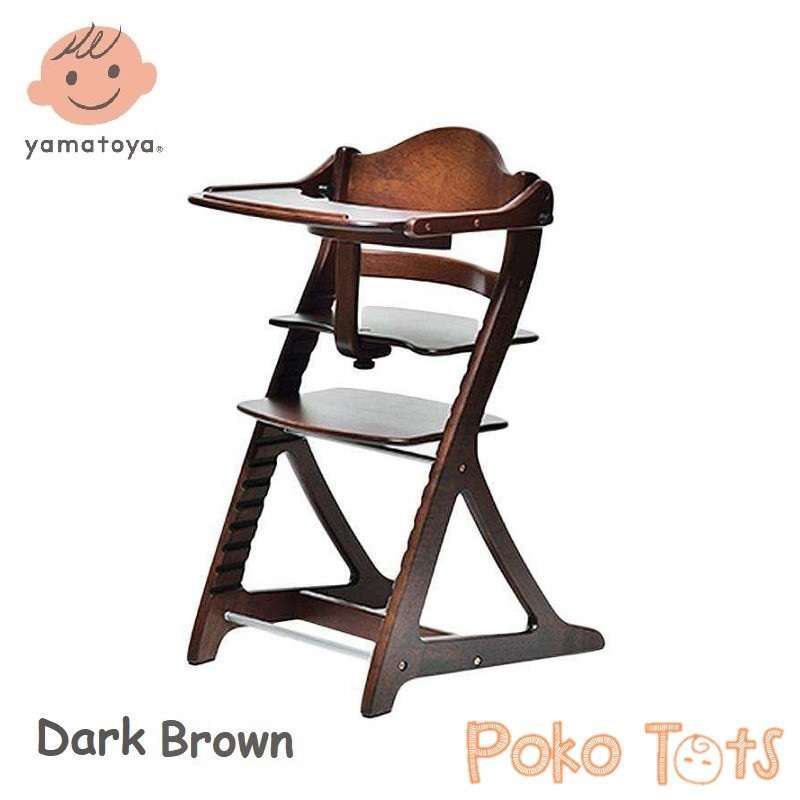 Jual Yamatoya Sukusuku Plus Table Baby High Chair Kursi Makan Kayu