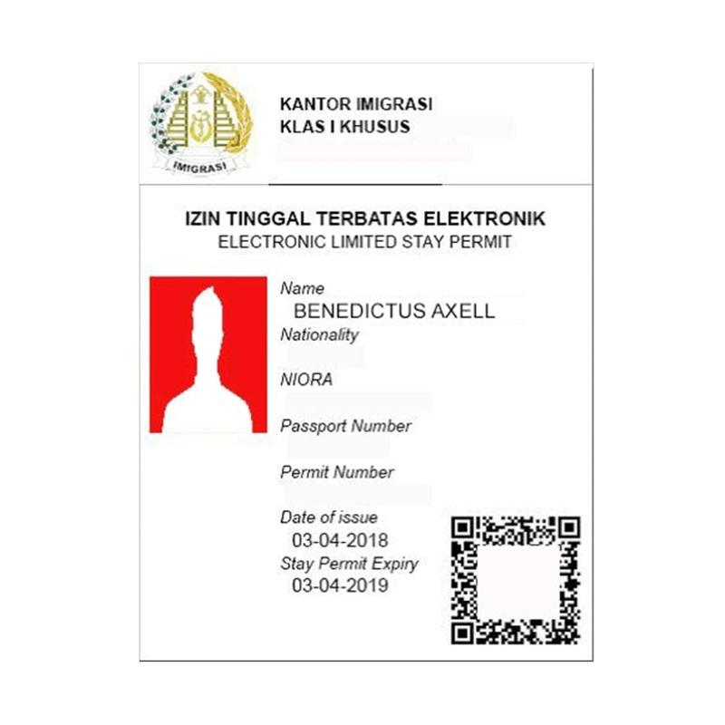 Jual Tds Kitas Working Permit Tka Tenaga Kerja Asing Proses 47