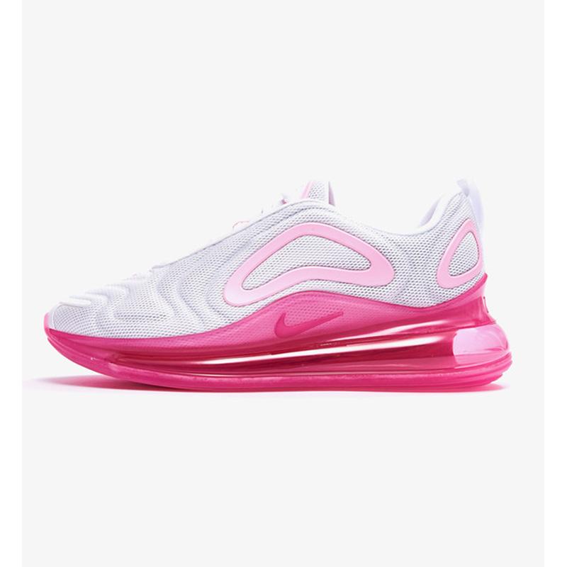 Jual Nike Air Max 720 Women Running Shoes White Pink Rise