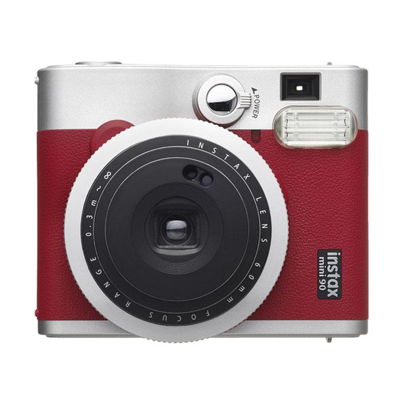 Jual Fujifilm Instax Mini 90s Neo Classic Instant Camera Red Murah Agustus 2020 Blibli Com