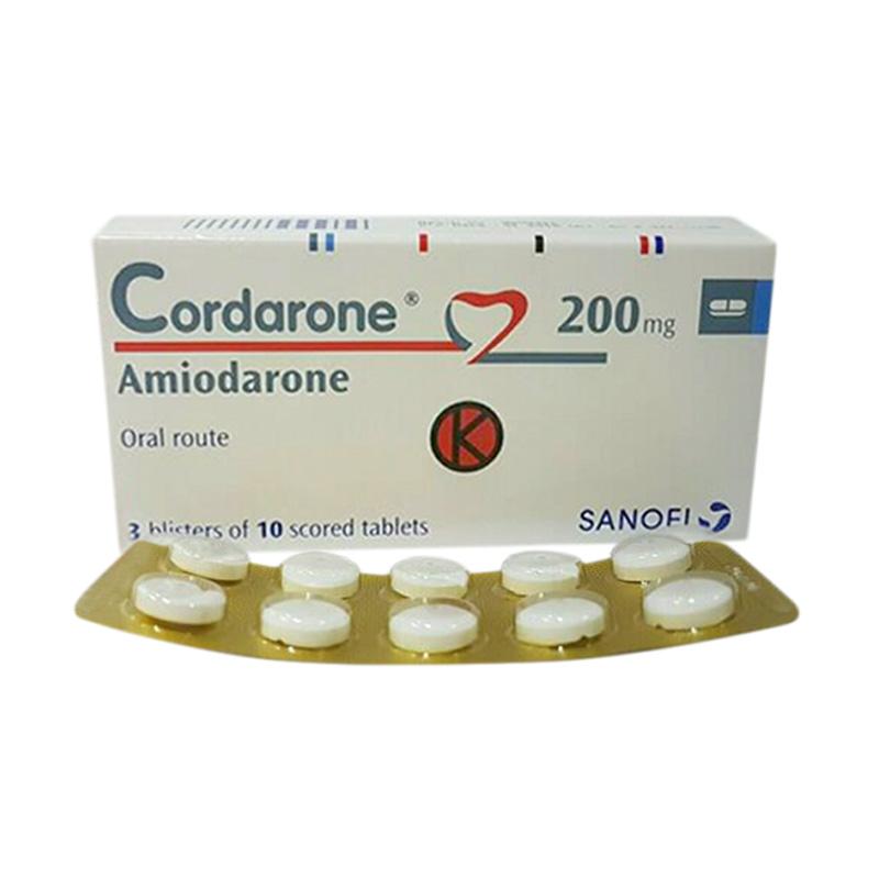 Jual Cordarone Obat Resep Dokter 200 Mg 10 Tablet Online November 2020 Blibli