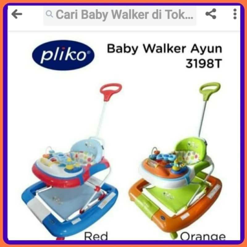 Pliko outlet baby walker