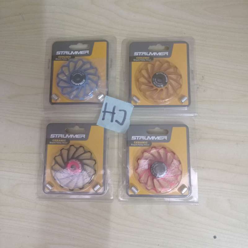 Pulley RD Ceramic Bearing Strummer 13T material ceramic, kuat loncer dan  presisi