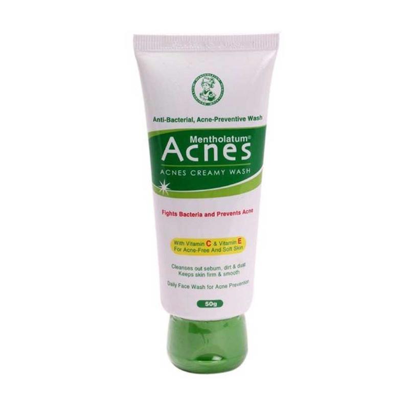 Jual Acnes Pembersih Wajah Creamy Wash 50g Online Desember 2020 Blibli