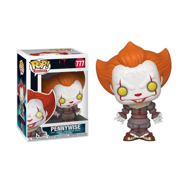 Funko Pop! #777 Movies Horror IT Chapter Two Pennywise Open Arms Action  Figure