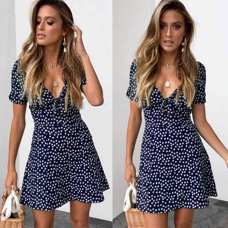 womens summer mini dresses