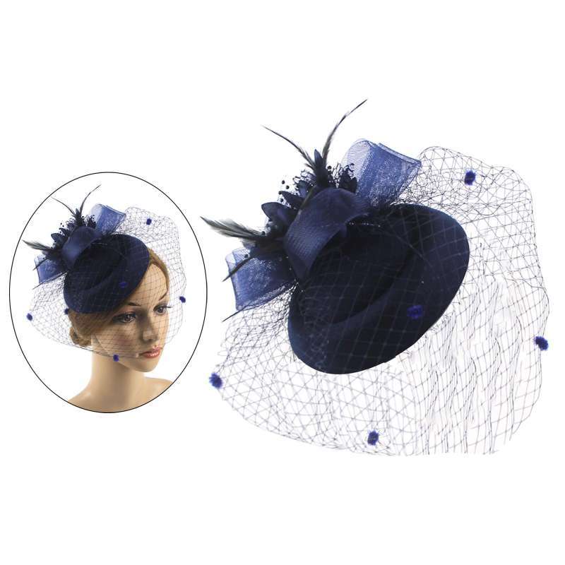 Wedding Bridal Derby Hat 