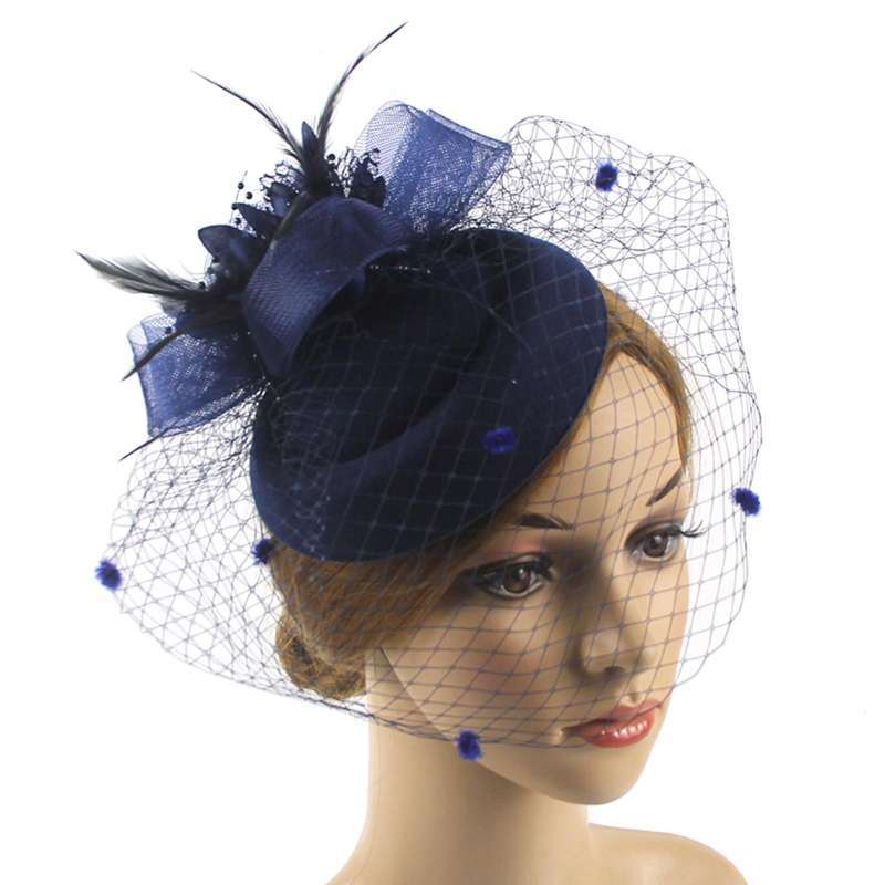 Wedding Bridal Derby Hat 