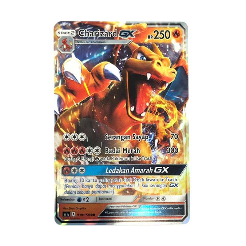 Jual Pokemon Trading Card Game Indonesia Charizard Gx Rr Foil Online Desember 2020 Blibli