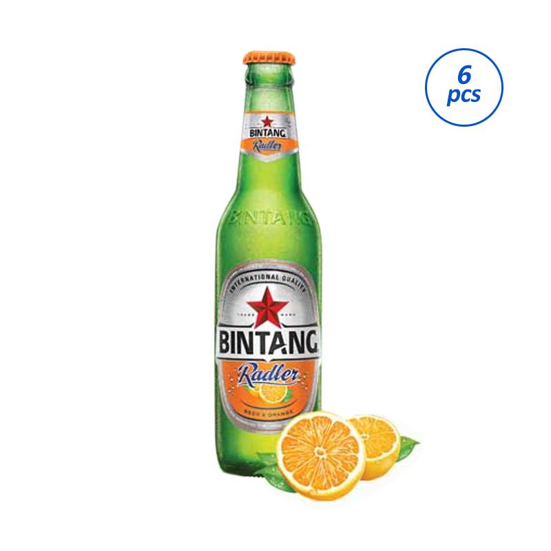 Jual Bintang Radler Orange Beer Minuman Alkohol [6 Pack ...