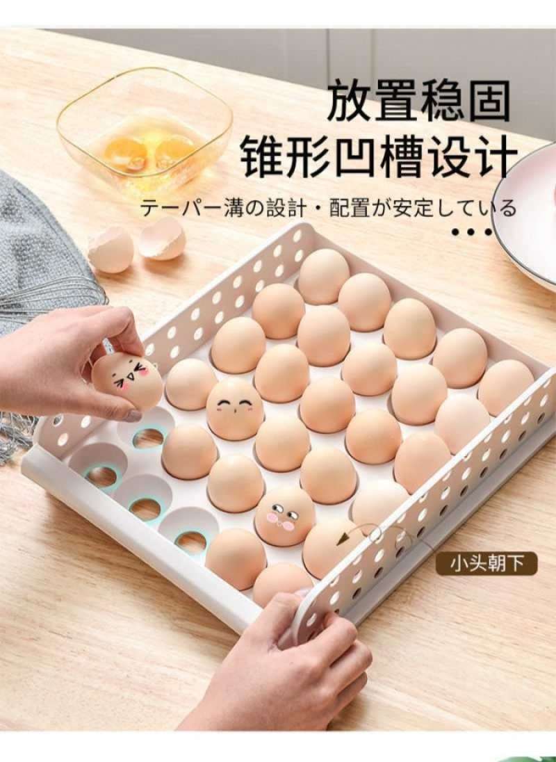 rak telur egg tray tempat model susun box telur plastik j950