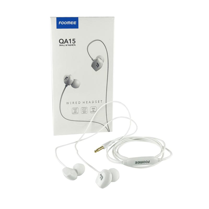 Jual Foomee Qa05 Earphone Wired Hifi Bass Audio In Ear Handsfree