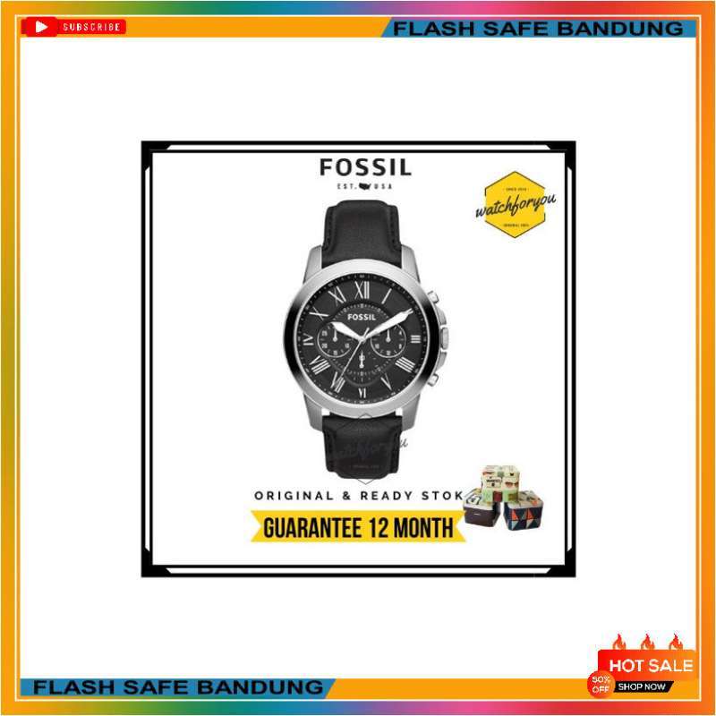 Tangan Grant Pria Fossil Fs4812 Jam 