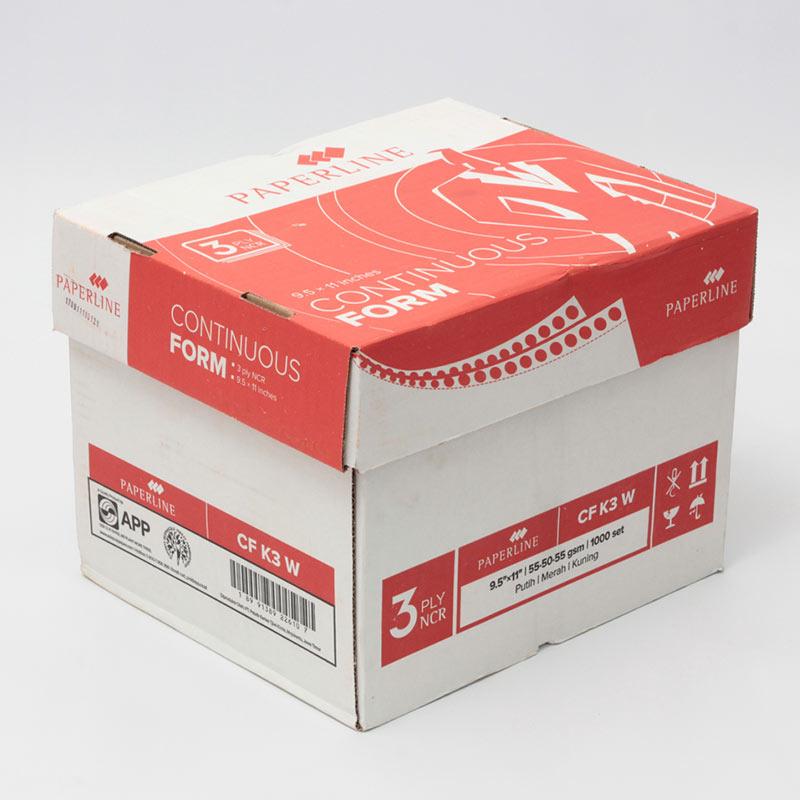 Jual Paperline Ppl Cf K3 W Continuous Form Warna 9 5 Inch X 11 Inch 3 Ply Online Januari 2021 Blibli
