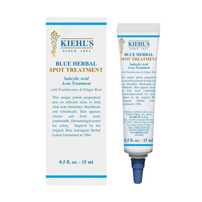 Jual Kiehl&#39;s Kiehls Blue Herbal Spot Treatment / Untuk Mengempeskan Jerawat  - Original Khiels Terbaru November 2021 harga murah - kualitas terjamin |  Blibli