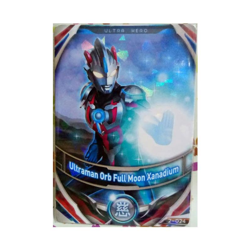 Jual Ultraman 2 024 Versi 2 Fusion Fight Ultra Hero Ultraman Orb Full Moon Xanadium R Mainan Kartu Online Oktober 2020 Blibli Com