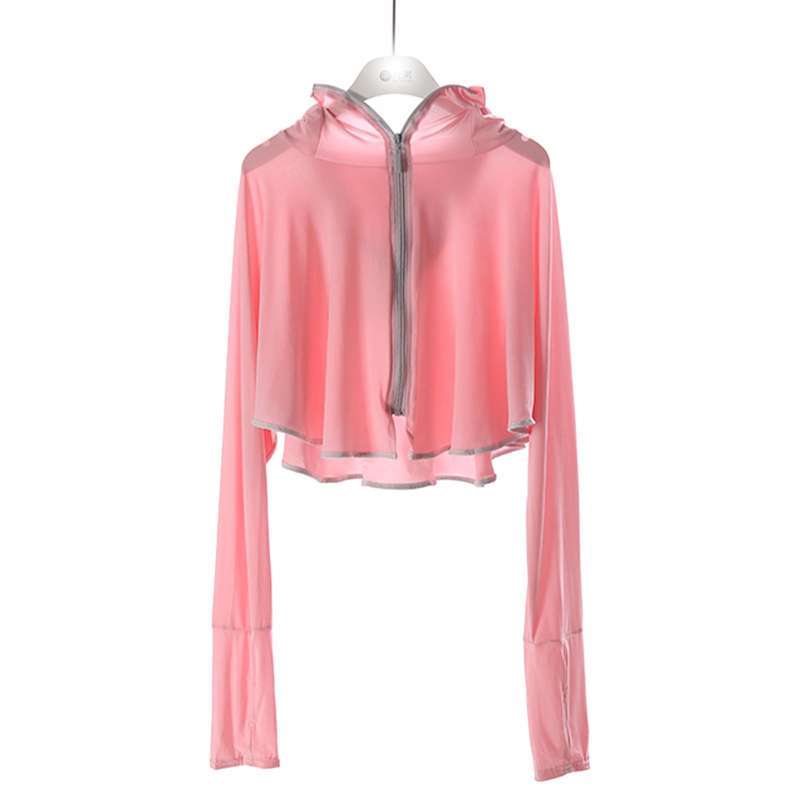 Ice Silk Women Sun Protection Clothing 