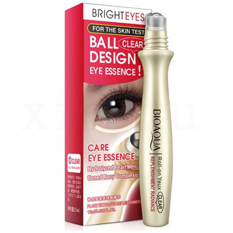 Jual Bioaqua Roll Ball Eye Essence 15ml Anti Wrinkle Remove Dark