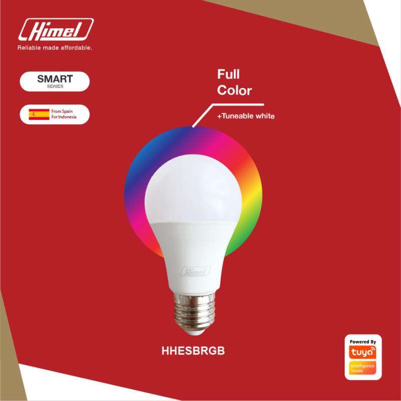 Promo Bundle Himel Stop Kontak CP(6Pcs)+Himel Smart Bulb ...