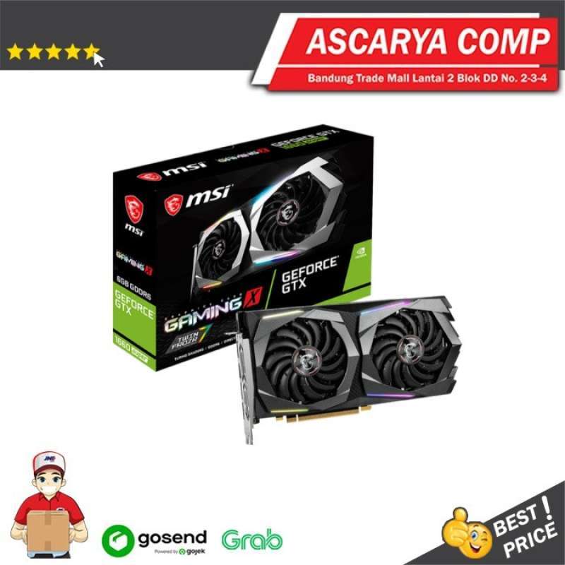 Jual VGA Msi Geforce Gtx 1660 Gtx1660 Super GB Ddr6 Gaming X 6gb