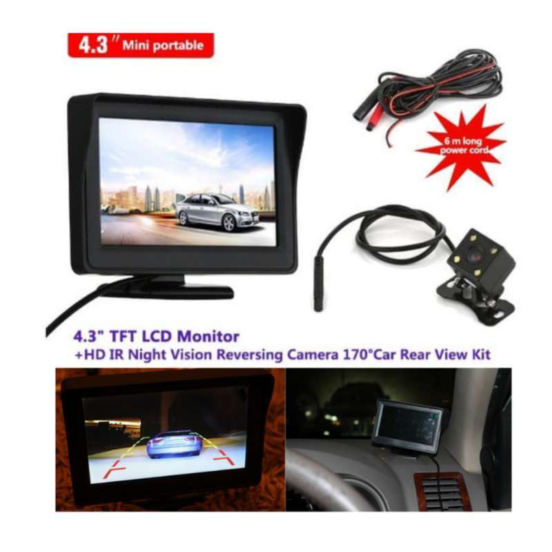 Promo TFT Monitor 4.3 inch + Kamera 