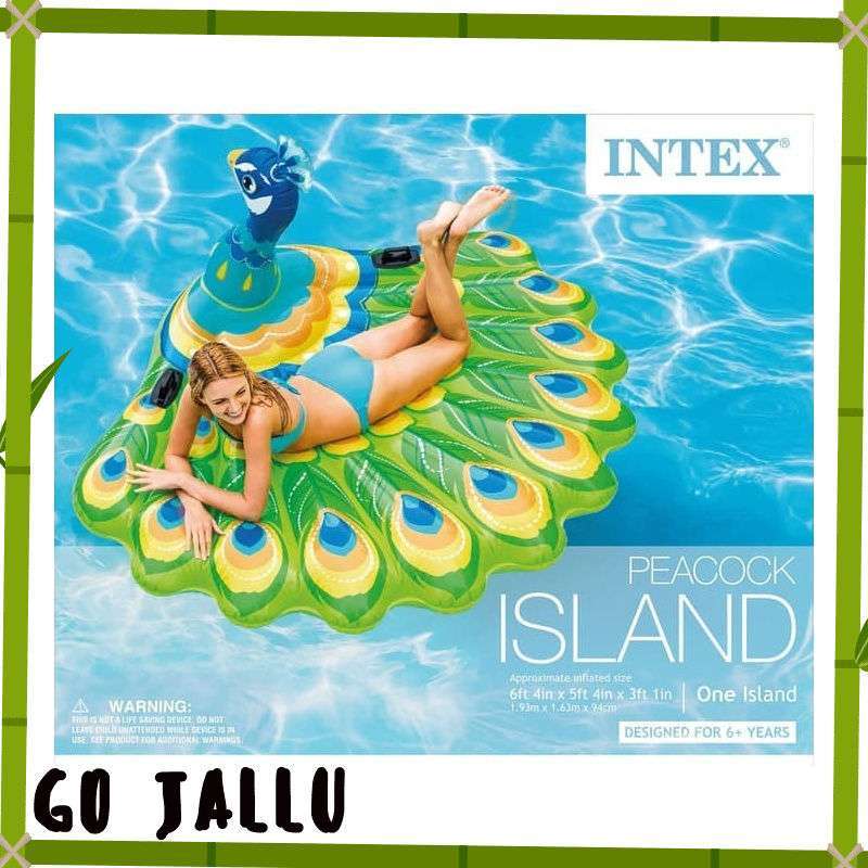 intex peacock island
