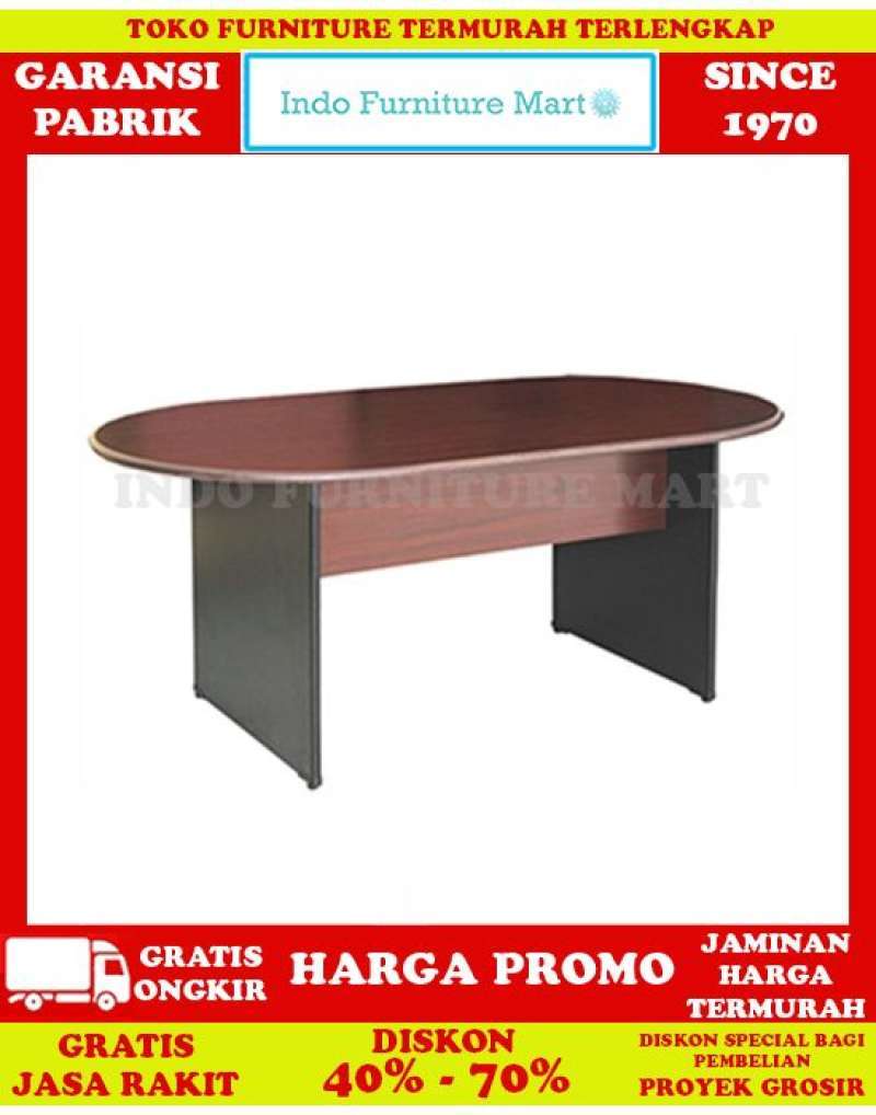 jual meja rapat ruang meeting table kantor conference oval expo mp