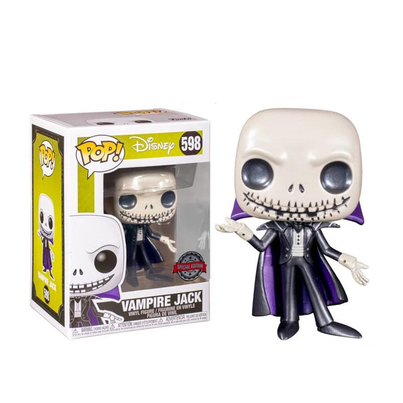 Jual Funko Pop Nightmare Before Christmas Vampire Jack Skellington Metallic Action Figure Online November 2020 Blibli Com