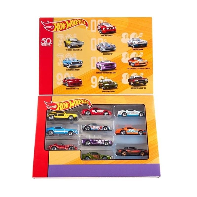 Hot wheels 50th anniversary 10 pack 2025
