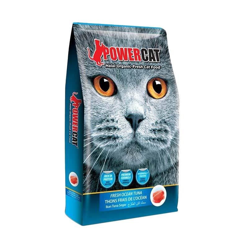 Jual Powercat Fresh Ocean Tuna Makanan Kucing 1 4 Kg Online September 2020 Blibli Com