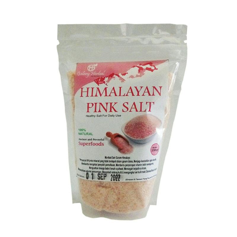 Jual Galery Herbal Superfood Himalayan Pink Salt Garam Himalaya 250 G Online Desember 2020 Blibli